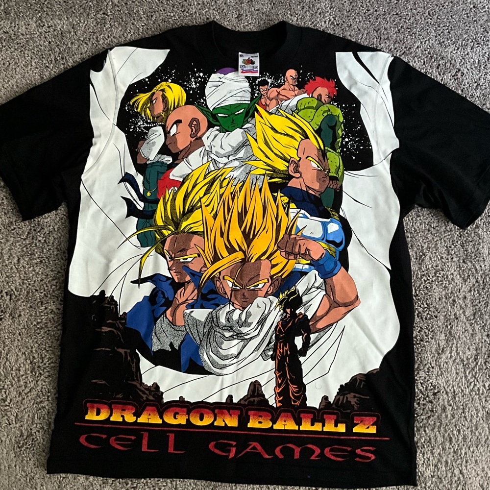 Anime Graphic T-Shirt with Bold Colors: An Awakening